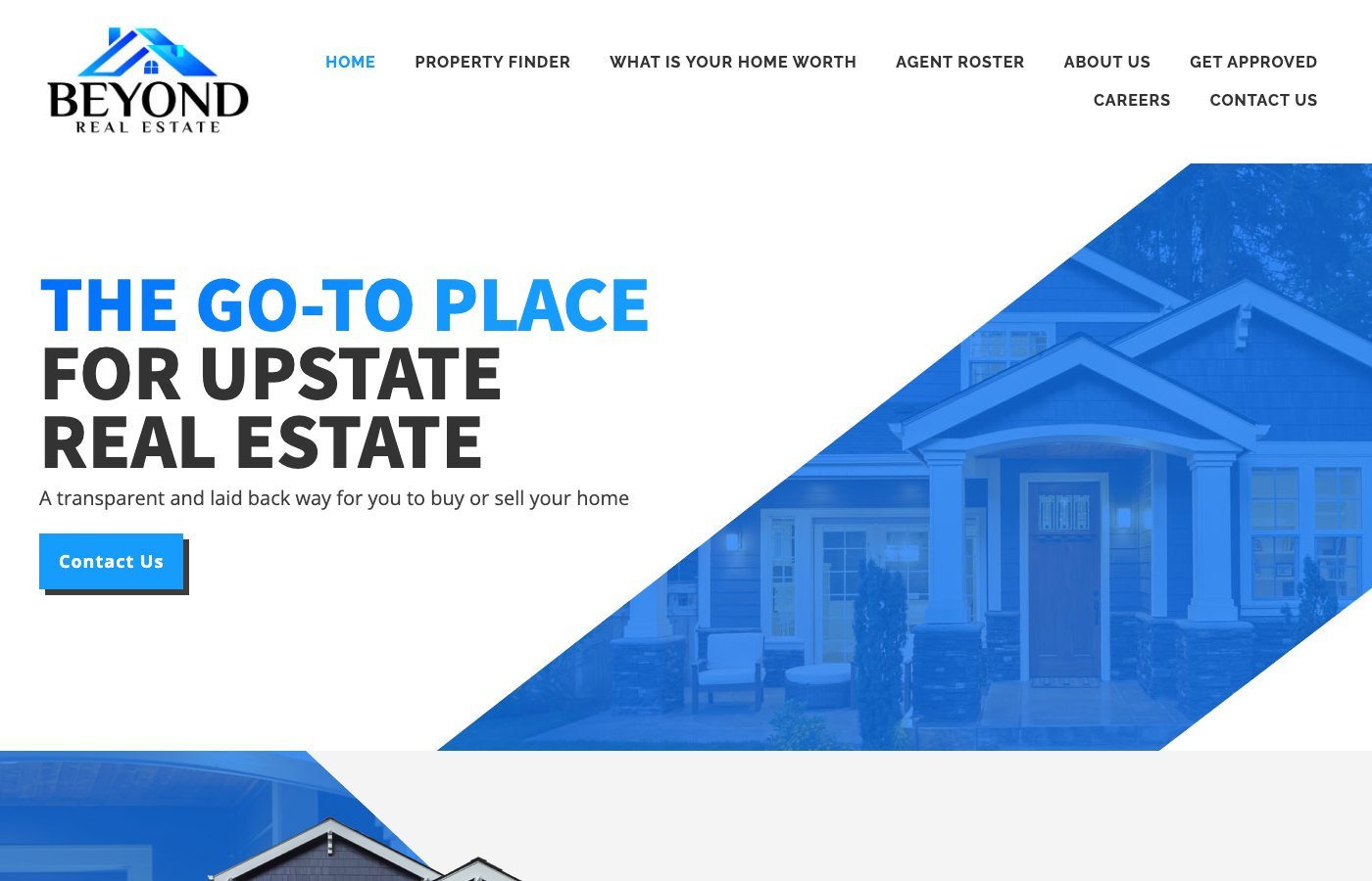 Beyond Real Estate website